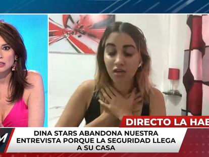 La 'youtuber' Dina Stars, durante la entrevista en el programa 'Todo es mentira'.