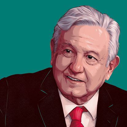 Andrés Manuel López Obrador dibujo