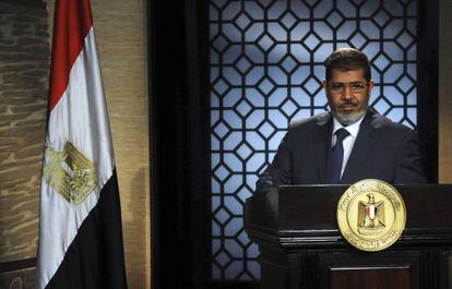 El presidente electo de Egipto, Mohamed Morsi.