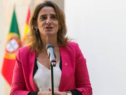 La vicepresidenta tercera y ministra de Transición Ecológica y Reto Demográfico, Teresa Ribera.