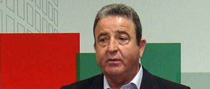 El líder de la oposición socialista en Roquetas de Mar, Juan Fernando Ortega Paniagua.