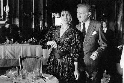 Ángela Molina y Fernando Fernán Gómez, en 'La mitad del cielo' (1986), de Gutiérrez Aragón.