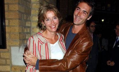 Emma Thompson y Greg Wise.