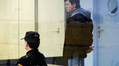 Gorka Mart&iacute;nez, durante el juicio.