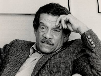 El Nobel de Literatura Derek Walcott.