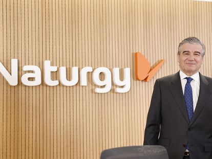 El presidente de Naturgy, Francisco Reynés, este martes en la presentación de los resultados de 2023.