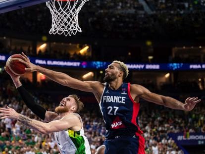 Gobert tapona a Brazdeikis, de Lituania.