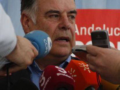 Jos&eacute; Antonio Viera, secretario general del PSOE de Sevilla.