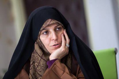 Shahindokht Molaverdi, vicepresidenta iran&iacute; para Asuntos de la Mujer.