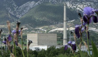 Central nuclear de Garo&ntilde;a, en Burgos.