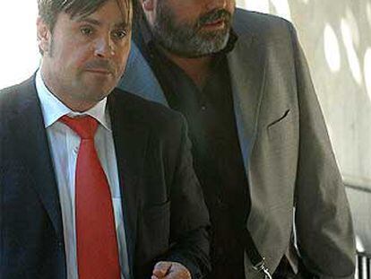El ex presidente de Tele 5 Miguel Durán, a su llegada a la Audiencia.