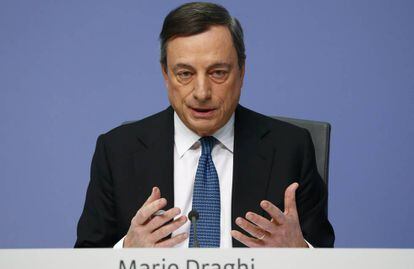 Mario Draghi, presidente del BCE