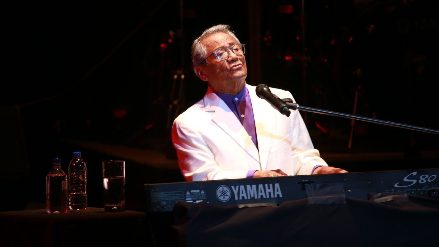 Armando Manzanero, en un concierto de San Juan, Puerto Rico, en febrero de 2020.