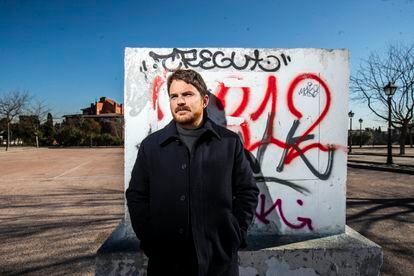 Borja Soler, director de la premiada serie 'La Ruta', el pasado jueves, en Madrid.