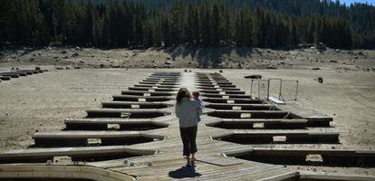 El embalse de Huntington (California) está al 30% de su capacidad.