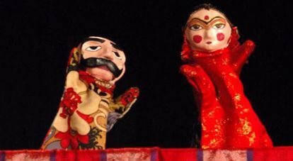 L&aacute;grimas junto al r&iacute;o, de la compa&ntilde;&iacute;a Krystall Puppeteers.