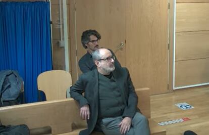 Antonio Baños, durante el juicio, el pasado 29 de septiembre.