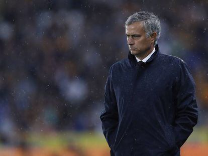 El entrenador del Manchester United, Jos&eacute; Mourinho.  