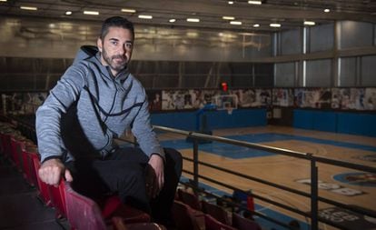 Juan Carlos Navarro, en la cancha de la Ciudad Deportiva Joan Gamper.