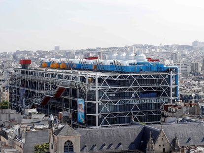El Centro Pompidou de Paris.