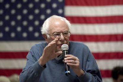 Sanders, en Hillsboro el pasado noviembre.