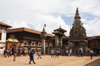 Katmandú, la capital de Nepal.