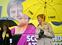 La ministra principal de Escocia y candidata del SNP, Nicola Sturgeon, el lunes en la localidad de Dumfries.