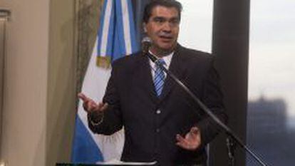  El jefe de Gabinete del Gobierno argentino, Jorge Capitanich. 