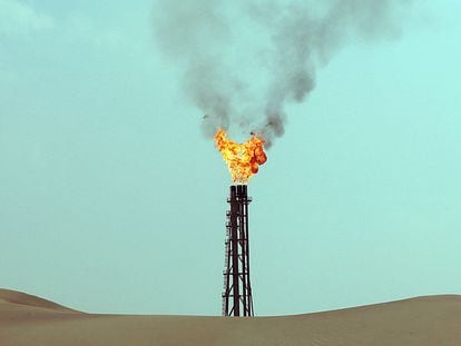 Una planta de gas en Sailiya, a 40 kilómetros de Doha, la capital de Catar.