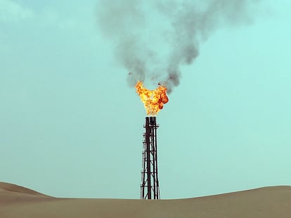 Una planta de gas en Sailiya, a 40 kilómetros de Doha, la capital de Catar.