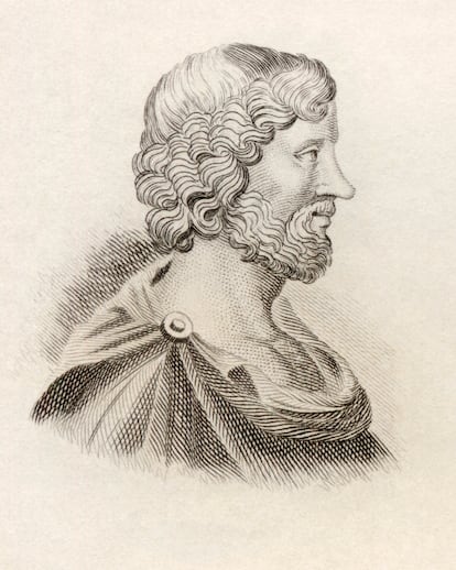 Aristippe, disciple de Socrate et père des hédonistes.