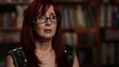 Gloria Viseras, durante la entrevista en ‘Informe Robinson’.