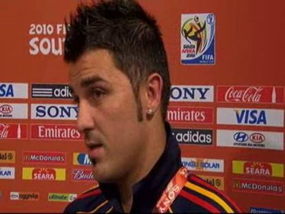 David Villa "Estamos muy vivos"