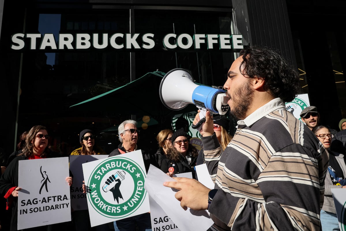 Hundreds Of Starbucks Employees In The U.S. Walk Out Of Stores To ...