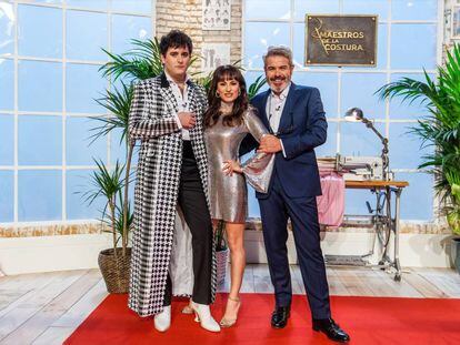 Palomo Spain, María Escoté y Lorenzo Caprile en 'Maestros de la costura'.