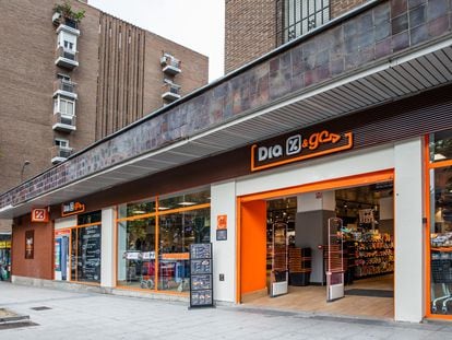 Fachada de una tienda Dia&Go de la cadena de supermercados Dia, facilitada por la empresa.