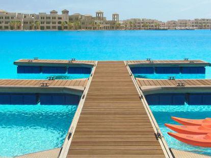 Citystars Sharm El Sheikh, desarrollado por Crystal Lagoons en Egipto.