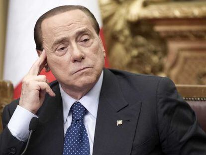 El ex primer ministro italiano Silvio Berlusconi.