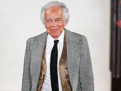 El dise&ntilde;ador de moda Ralph Lauren. 