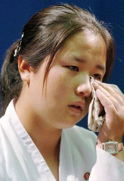 Kim Eun-gyong, hija de la secuestrada Megumi Yokota.