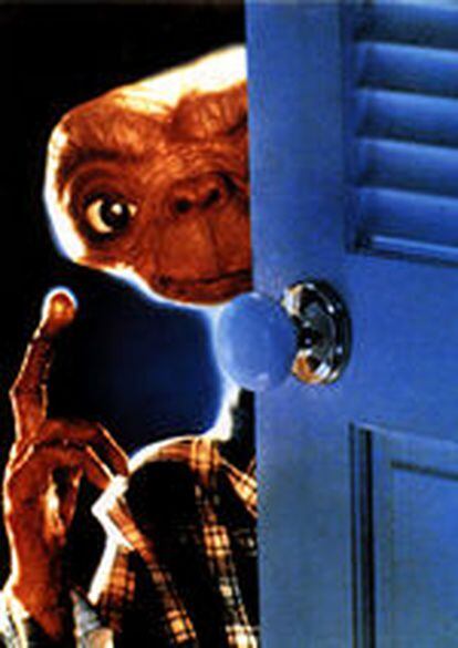 Una secuencia de <b></b><i>E.T., el extraterrestre.</i>
