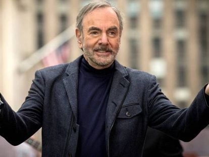 Neil Diamond durante una actuación en el programa 'Today', de la NBC, en Nueva York, en una imagen tomada en octubre de 2014.