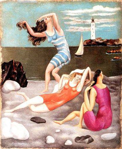 'Las bañistas' (1918), de Pablo Picasso.
