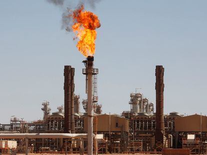Una planta de gas en Amenas, Argelia, en 2013.
