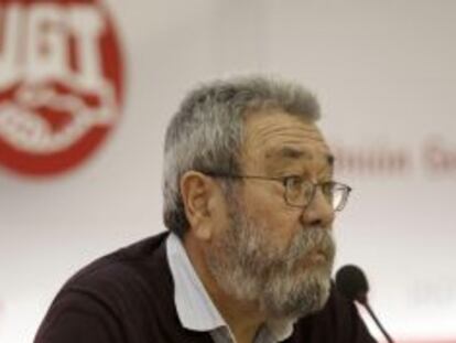 El secretario general de UGT, C&aacute;ndido M&eacute;ndez.