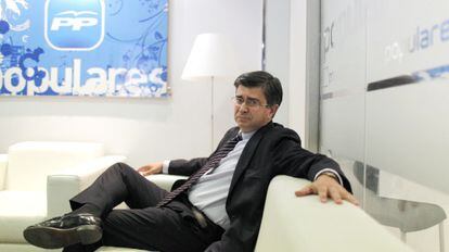 Baudilio Tomé, el hombre de confianza de Rajoy, en Génova. 
