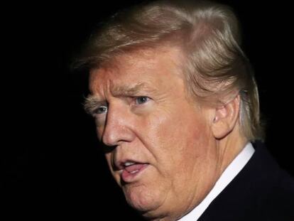 El presidente de EE UU, Donald Trump.