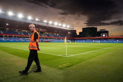 El Johan Cruyff el pasado fin de semana, cuando se debía disputar el primer partido liguero.