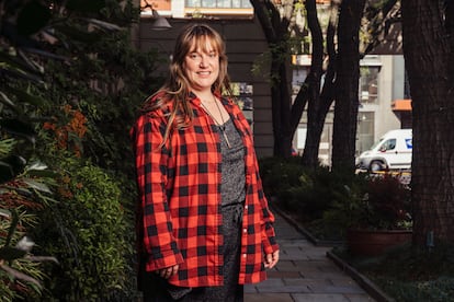 La votante demócrata Tinsley Murphy, de 36 años, en Washington.