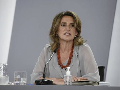 La vicepresidenta cuarta y ministra de Transición Ecológica y Reto Demográfico, Teresa Ribera.